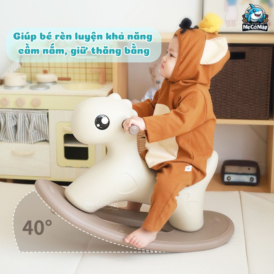 Ngựa bập bênh Pakey 2in1 RH01