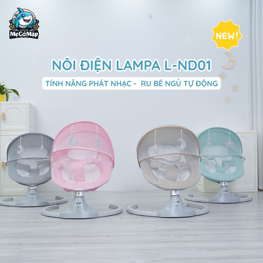Nôi điện Lampa L-ND01 đa năng