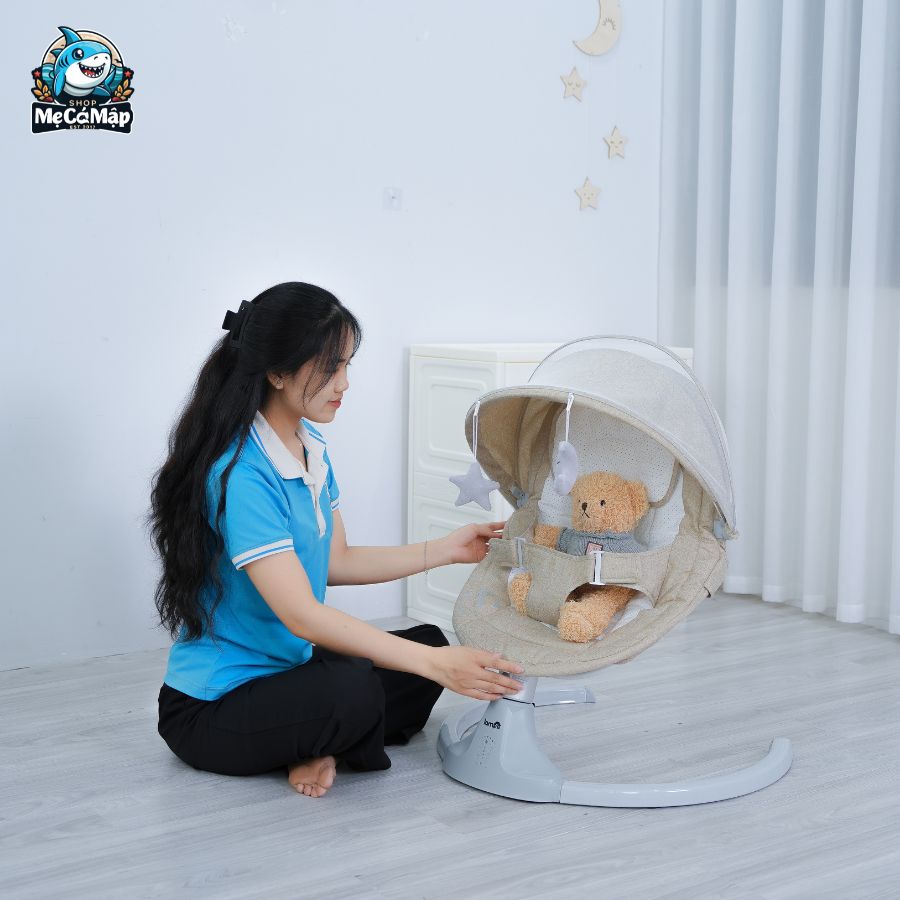 Nôi điện Lampa L-ND01 đa năng