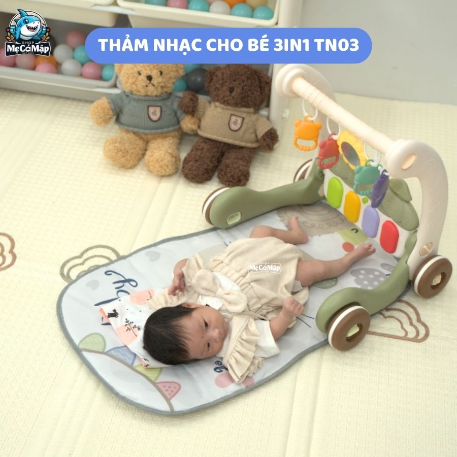 Thảm nhạc cho bé 3in1 TN03