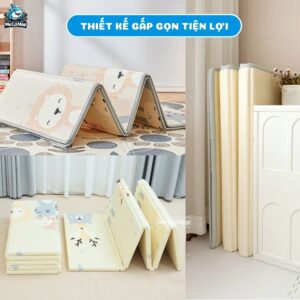 Thảm xốp cho bé XPE 2 mặt, dày 2cm Pakey TH04 - TH05