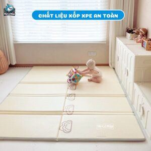 Thảm xốp cho bé XPE 2 mặt, dày 2cm Pakey TH04 - TH05
