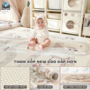 Thảm cuộn Pakey XPE 2cm TC07