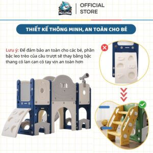 Cầu trượt Pakey Lâu đài CS04