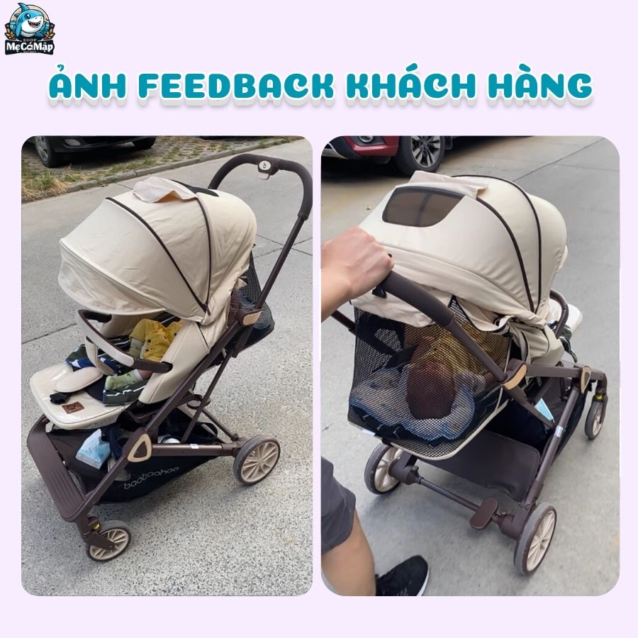 Xe đẩy gấp gọn cao cấp Baobaohao CK2