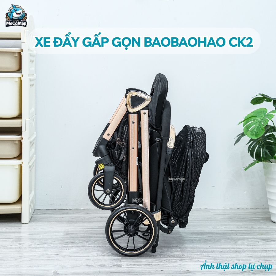 Xe đẩy gấp gọn cao cấp Baobaohao CK2
