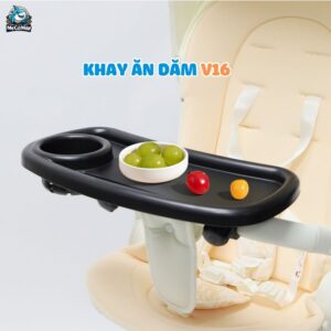 Xe đẩy gấp gọn 2 chiều Baobaohao V16 + Khay ăn dặm V16