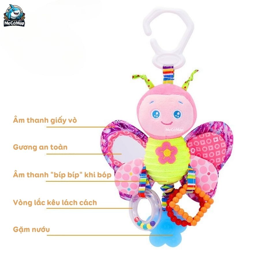 Đồ chơi treo nôi Happy Monkey H090