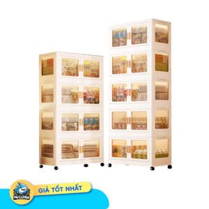 Tủ nhựa gấp gọn cho bé HC03