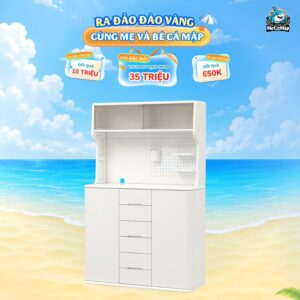 Tủ kệ đa năng Pakey E012