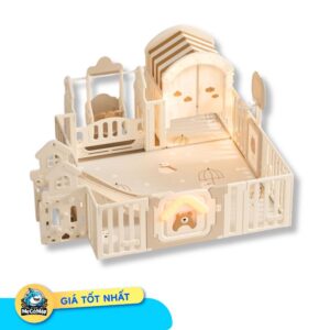 Quây cũi liên hoàn Pakey Gấu Mặt Trăng 5,6,7 tiện ích