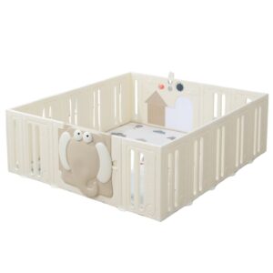 Quây cũi nhựa Pakey Voi PV01 Lux