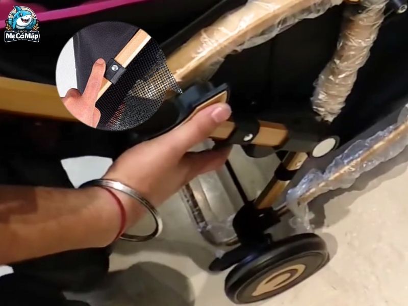 Cách gấp xe đẩy Baobaohao C3 đúng cách nhanh gọn