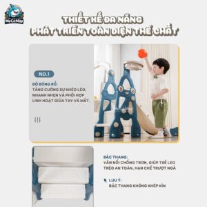 Cầu trượt xích đu Tên lửa SW01