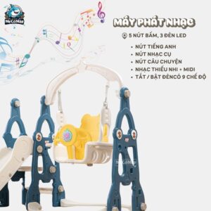 Cầu trượt xích đu Tên lửa SW01