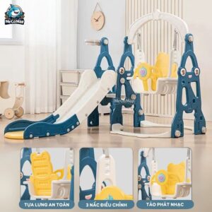 Cầu trượt xích đu Tên lửa SW01