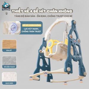 Cầu trượt xích đu Tên lửa SW01