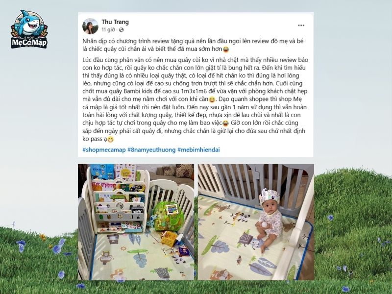 100+ review về Shop Mẹ Cá Mập qua ống kính của các bậc phụ huynh