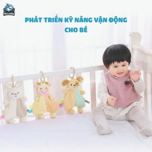 Đồ chơi treo nôi Happy Monkey T179 hình voi thỏ