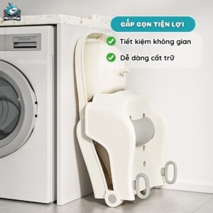 Ghế gội đầu Pakey GD01 ghi trắng