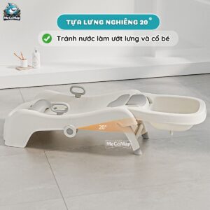 Ghế gội đầu Pakey GD01 ghi trắng