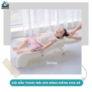 Ghế gội đầu Pakey GD01 ghi trắng