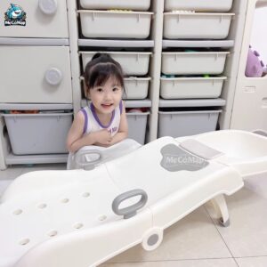Ghế gội đầu Pakey GD01 ghi trắng