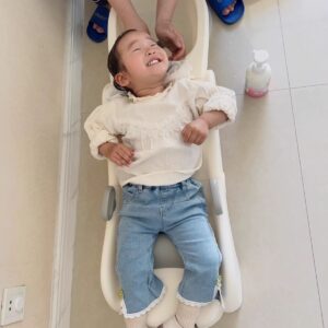 Ghế gội đầu Pakey GD01 ghi trắng
