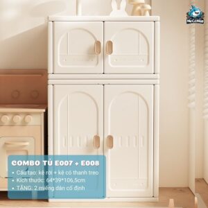 Kệ đồ dạng tủ Pakey E007 - E008