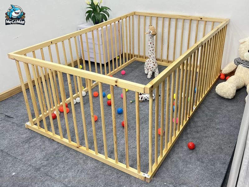 Có nên mua quây cũi gỗ cho bé không? Kinh nghiệm chọn mua quây