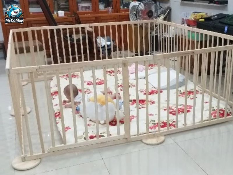 Có nên mua quây cũi gỗ cho bé không? Kinh nghiệm chọn mua quây