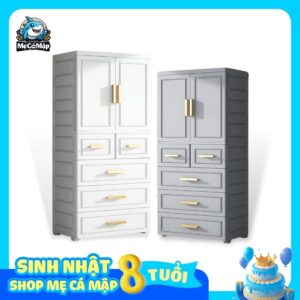 Tủ nhựa cho bé 5 tầng SK006