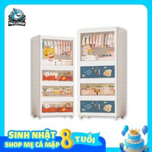Tủ nhựa Pakey 4 tầng SK007