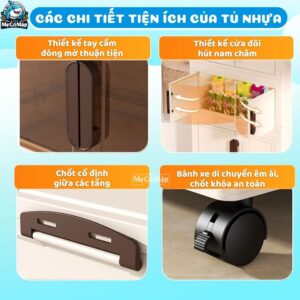 Tủ nhựa gấp gọn HC04-S