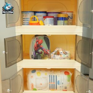 Tủ nhựa gấp gọn cho bé HC09-S
