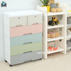 Tủ nhựa cho bé Pakey SK001 nhiều màu