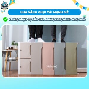 Tủ nhựa cho bé Pakey SK001 nhiều màu