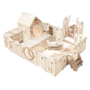 Quây cũi liên hoàn Pakey Moon House 8 tiện ích