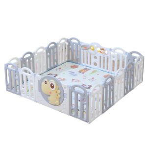 Quây cũi nhựa gấp gọn Pakey khủng long