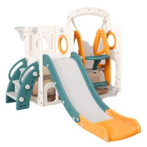 Cầu trượt xích đu Pakey lâu đài CS02
