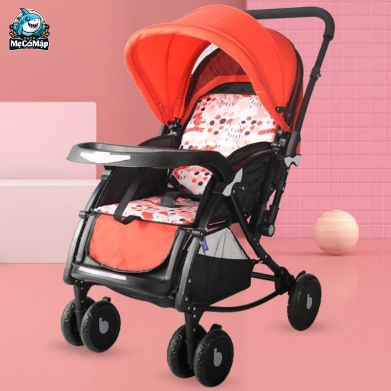cách gấp gọn xe đẩy Baobaohao 720N