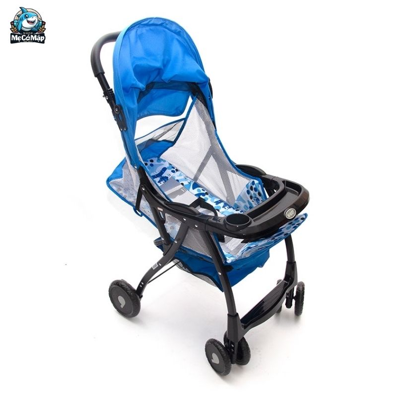 cách gấp xe đẩy Baobaohao 722C