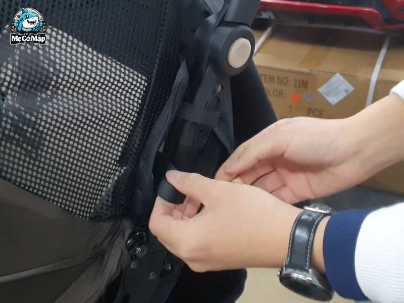 cách lắp xe đẩy đôi Baobaohao