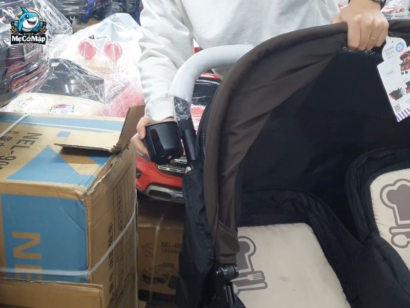 cách lắp xe đẩy đôi Baobaohao