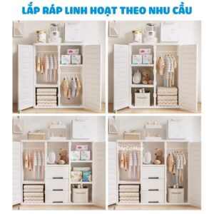 Kệ đồ dạng tủ cho bé E009 - E010