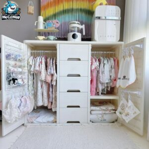 Kệ đồ dạng tủ cho bé E009 - E010
