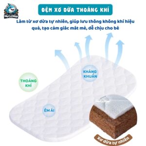 Nêm xơ dừa Pakey dày 5cm