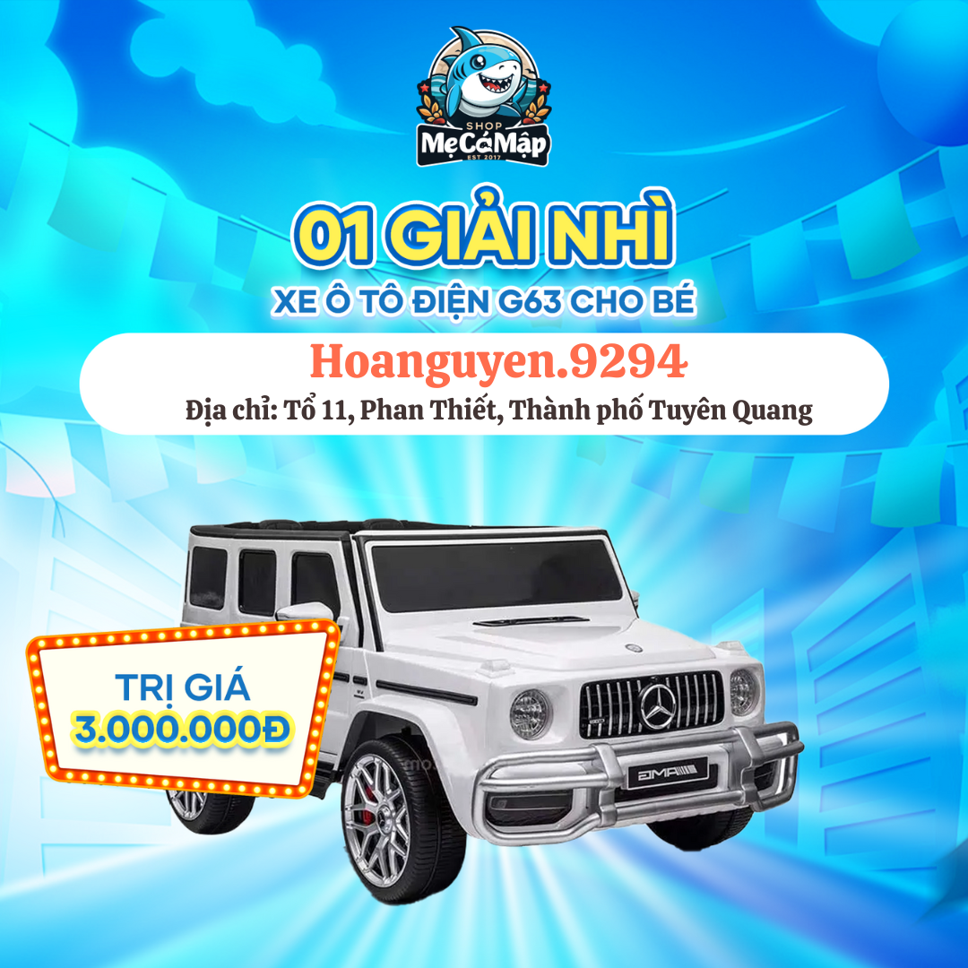 Dàn khách hàng “trúng lớn” trong Livestream tiệc sinh nhật Shop Mẹ Cá Mập