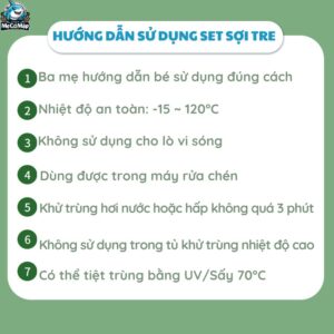 Set ăn dặm sợi tre B007 - Máy bay