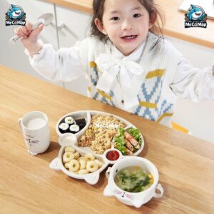 Set ăn dặm lúa mạch cho bé